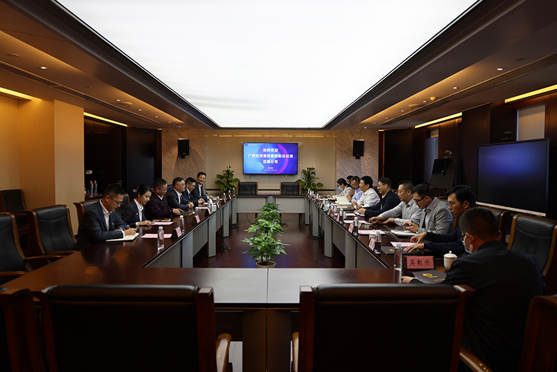 廣西投資集團(tuán)有限公司副總經(jīng)理焦明一行到訪冶金物資