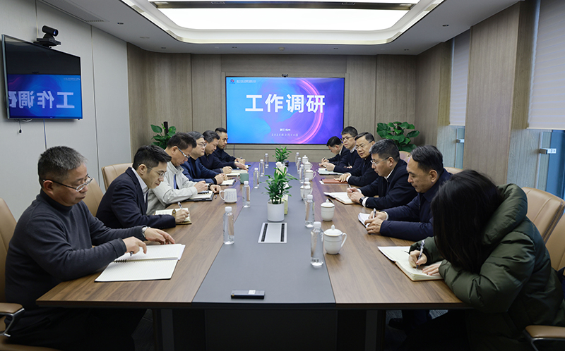 杭鋼集團黨委書記、董事長章建成來冶金物資開展工作調(diào)研